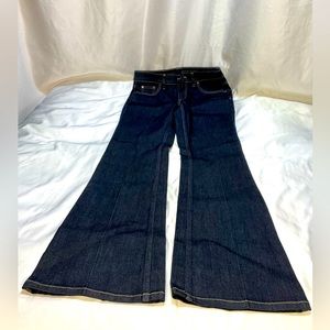 The Limited High Waist Flare Jeans Womens Size 4 Dark Wash Denim - New w/o Tags